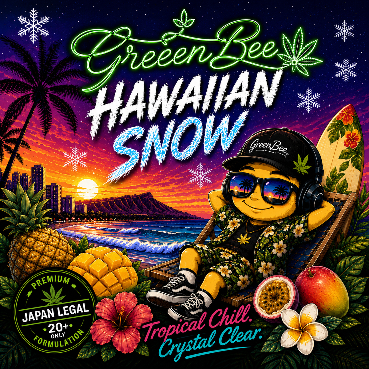 🆕Hawaiian Snow 低濃度CBX